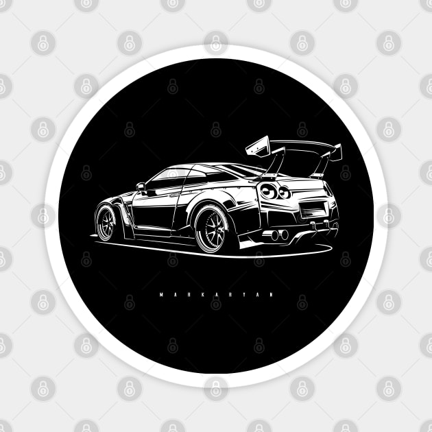 GTR r35 Magnet by Markaryan